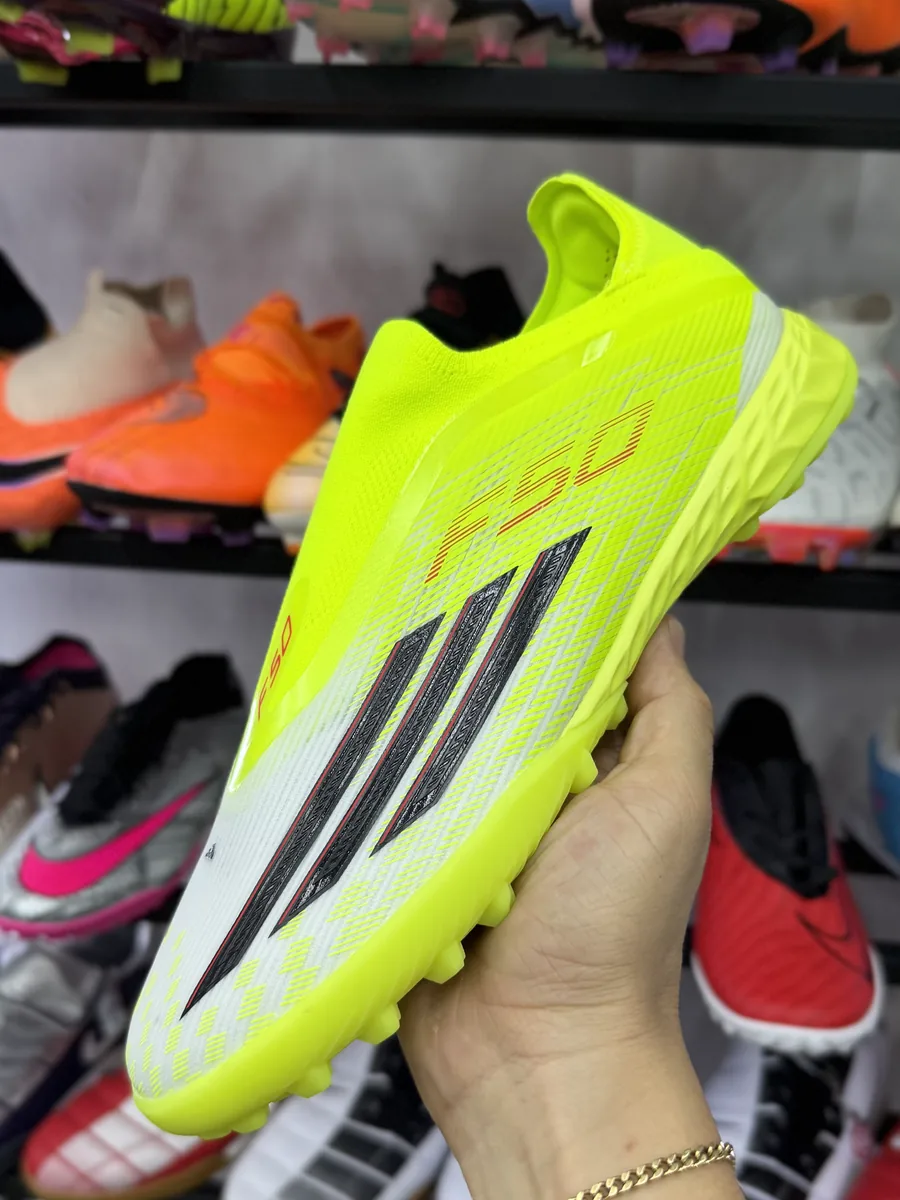 Adidas F50 Verde limón / Negro