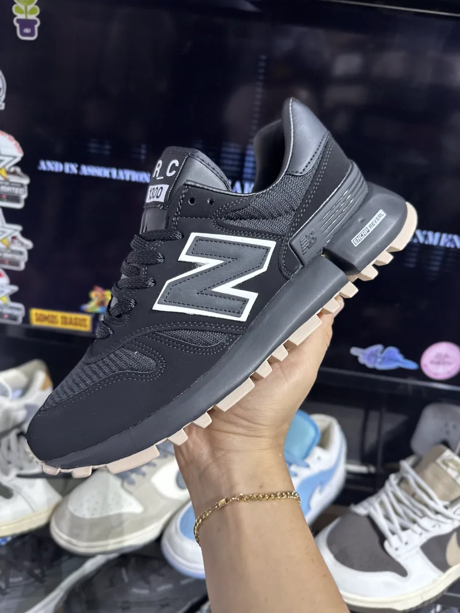 New Balance 574 Negro / Gris