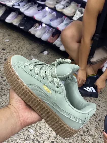 Puma Suede Verde salvia (dama)