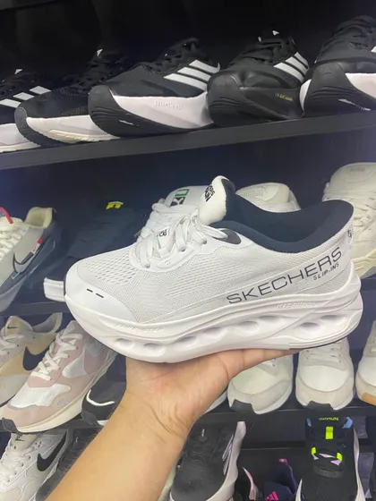 Skechers Slip-ins GoRun Blanco / Negro